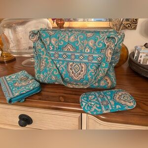 Retired Totally Turquoise Vera Bradley